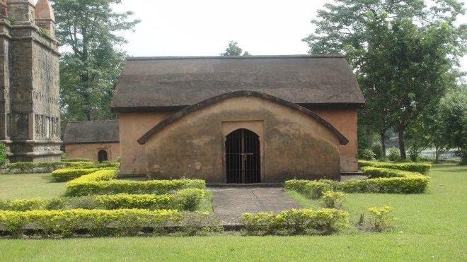 once upon a time Ahom Kings used this building as a prison for criminals, now abandoned 