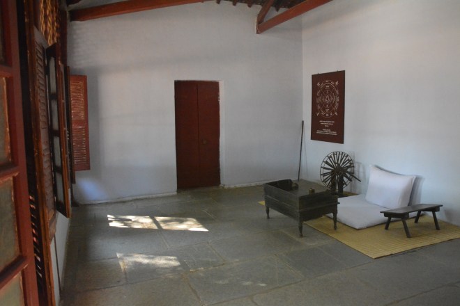 Mahatma Gandhi's room